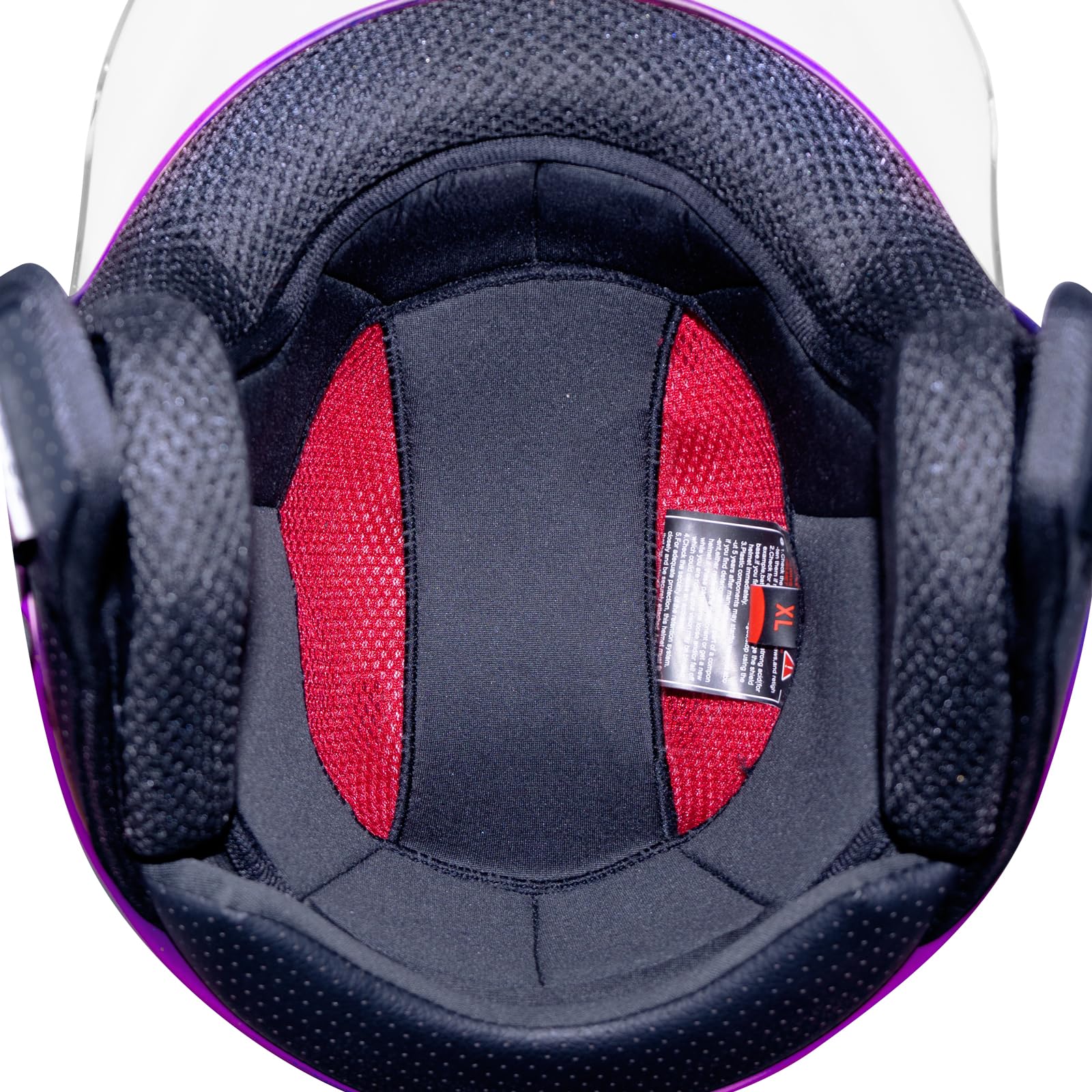 SKA-P Casco de Cara Abierta Young, 2MHA POD Mono Fucsia Mate, YB (47-48 cm)