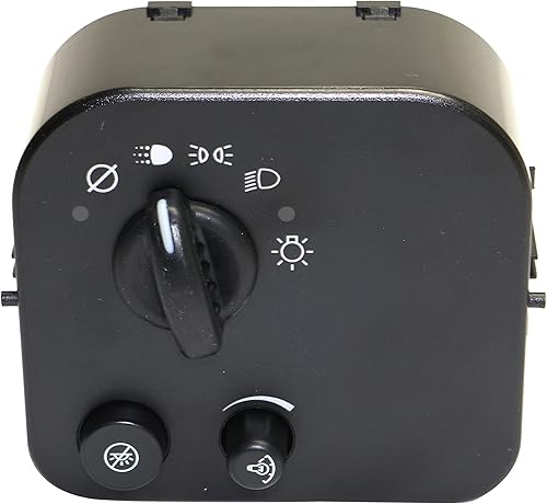 Garage-Pro Interruptor de faros delanteros compatible con Chevrolet Trailblazer 2003-2009