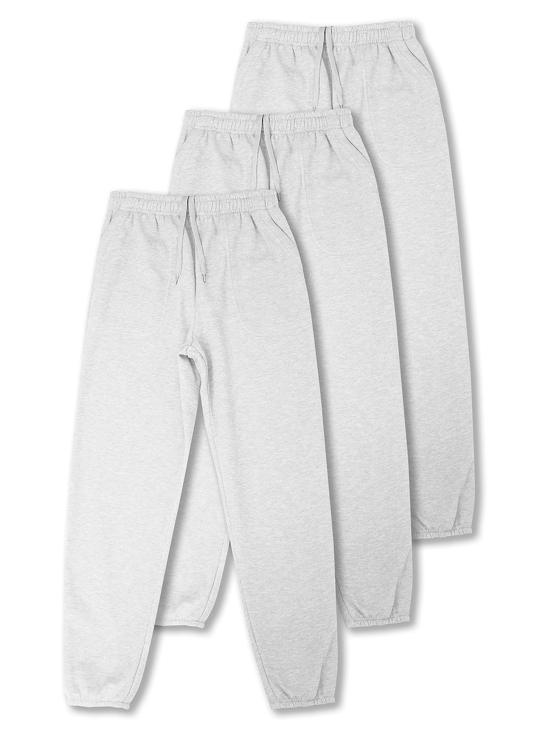 Ma Croix Mens Lightweight Sweapants with Pockets Elastic Waist Fleece Joggers