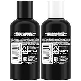 TRESemm Travel Shampoo and Conditioner Set, Rich Moisture 24-Pack (12 Sets), Detangler, Frizz Control + Heat Protection, 3 Oz Ea