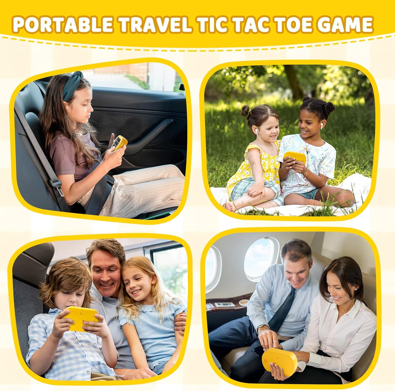 Tic Tac Toe Game – 5-in-1 Electronic Tic Tac Toe Game