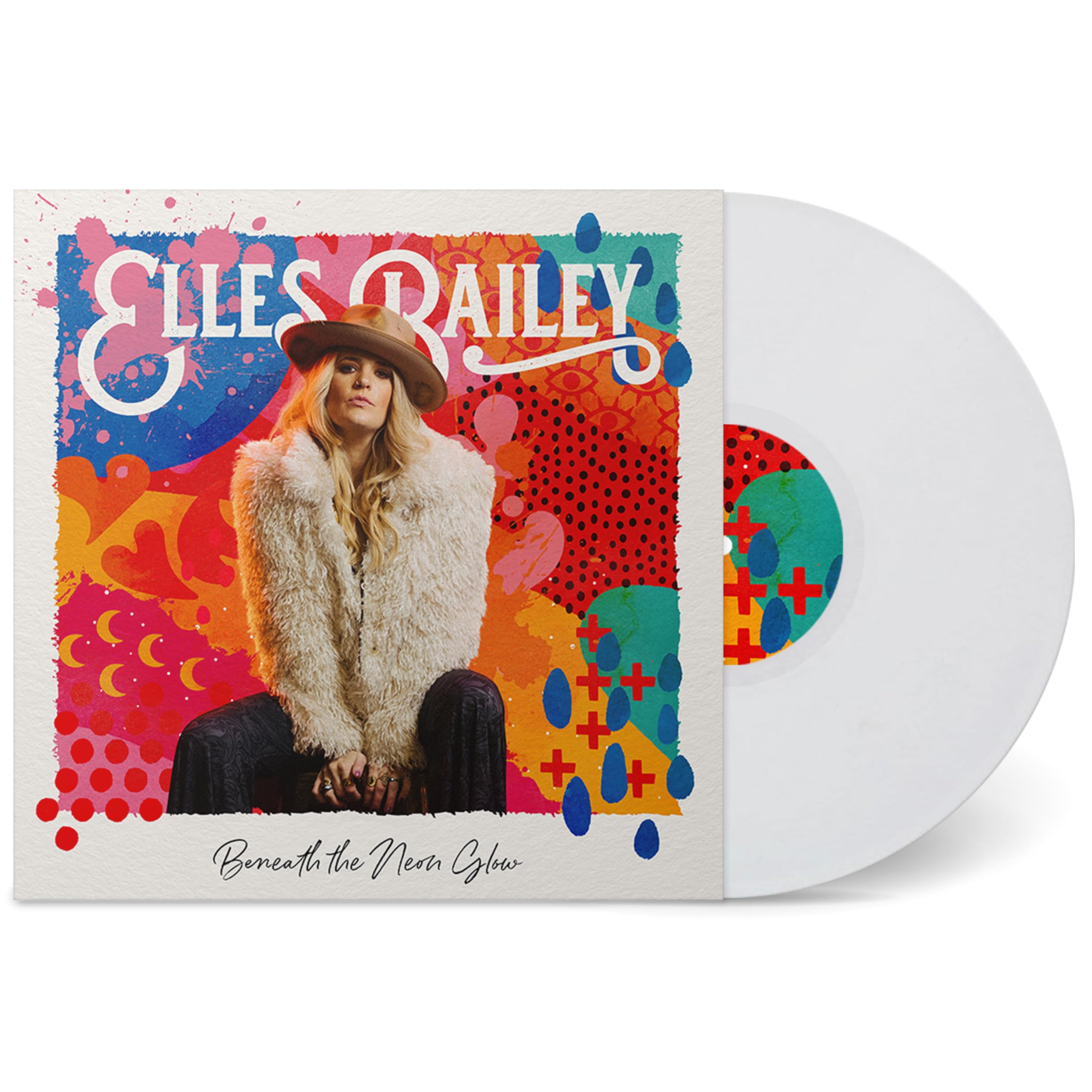 Elles Bailey Beneath Neon Glow (Cooking Vinyl) White Vinyl 12"" Album