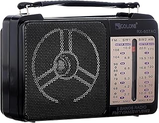 Radio - Golon - FM - AM - Model - RX-607AC - Black