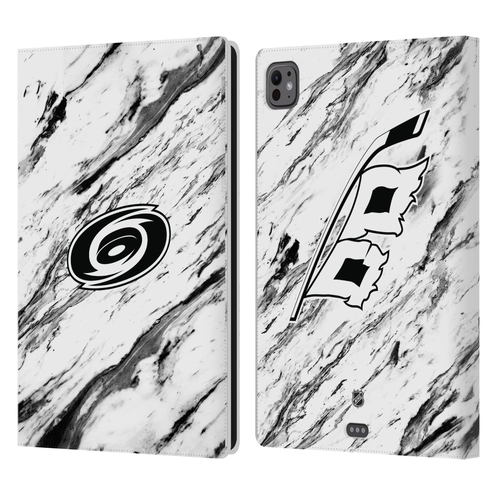 Étui en cuir iPad Pro 11 M4 Head Case Designs marbre NHL premium