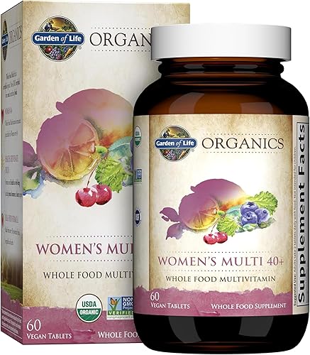 Miniatura 10 de Garden of Life My Kind Organics tabletas de multivitaminas para mujeres de más de 40 658010117784 120 1 1