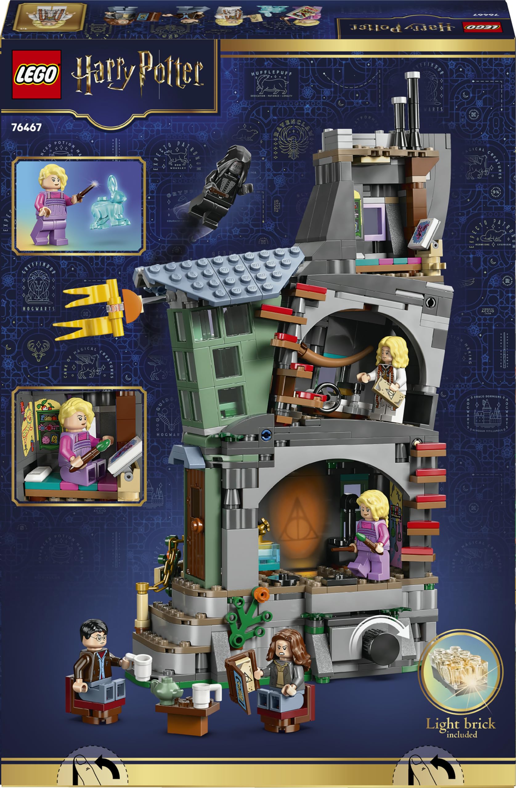 LEGO Harry Potter La Maison de Luna Lovegood - Jouet - Maquette Miniature DIY - Brique Lumineuse & 5 Minifigurines - Idée de Décoration pour Chambre - Cadeau pour Fille, Garçon & Fans dès 10 ans 76467
