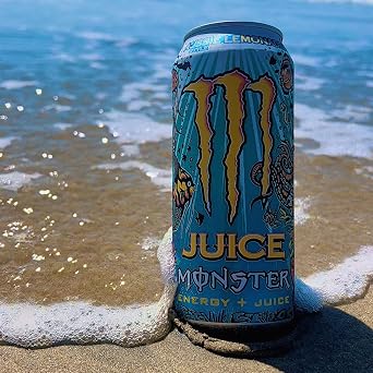 Monster Energy Aussie Style Lemonade Energy Drink Tin 12 x 500ml