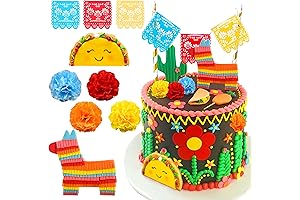 JeVenis Luxury Fiesta Cake Decorations