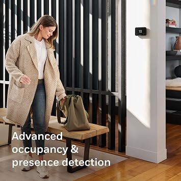 Honeywell Home X8S Premium Smart Programmable Wi-Fi Thermostat, Video Doorbell Access, Humidity Control, 5 Customizable Touchscreen, Sensor Feature, Energy Star, Works w/Alexa,Matter,Apple,Google