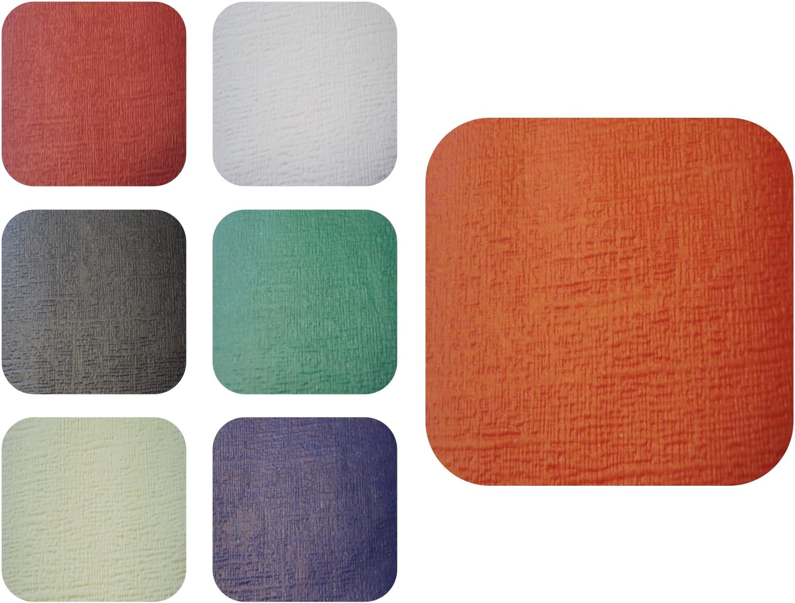 25 PAPER TABLECLOTHS DIFFERENT COLOURS (RED) 90 X 90 CM
