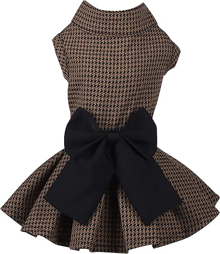 Miniatura 8 de Vestidos para mascotas para perros pequeños, gatos y niñas, lindo vestido de princesa con lazo, camisa para cachorros, falda para todo tipo de