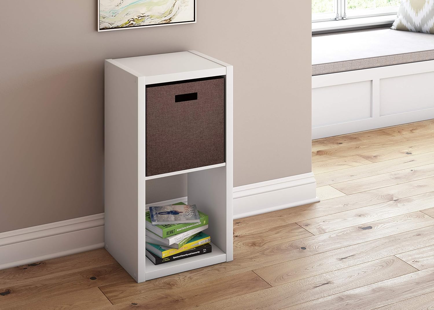 Buу 1 gеt 1 🔥 ClosetMaid 4533 Decorative Open Back 2-Cube Storage Organizer, White
