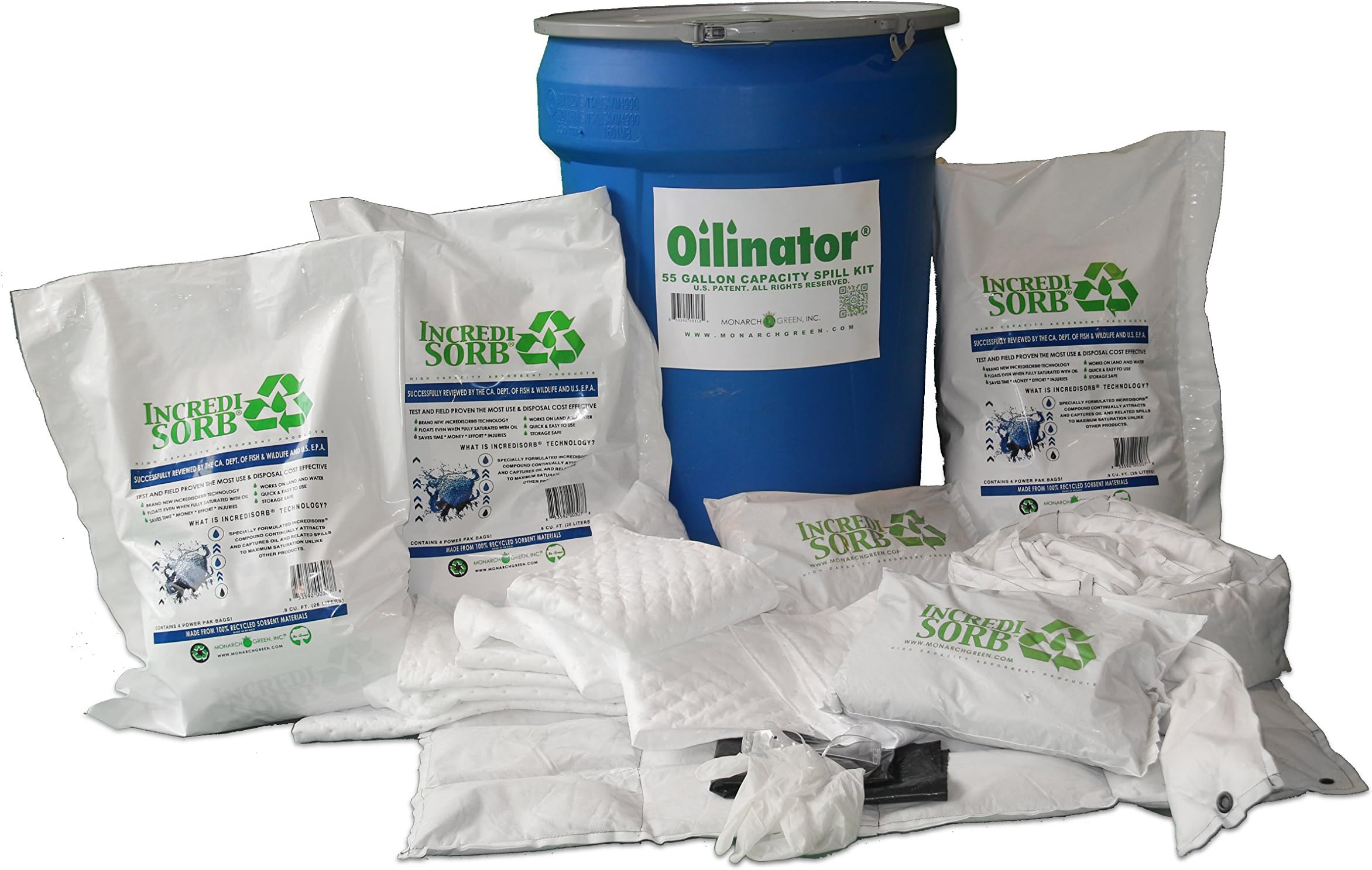 Oilinator OSK55GAL 55 gal. Oil Spill Response Kit