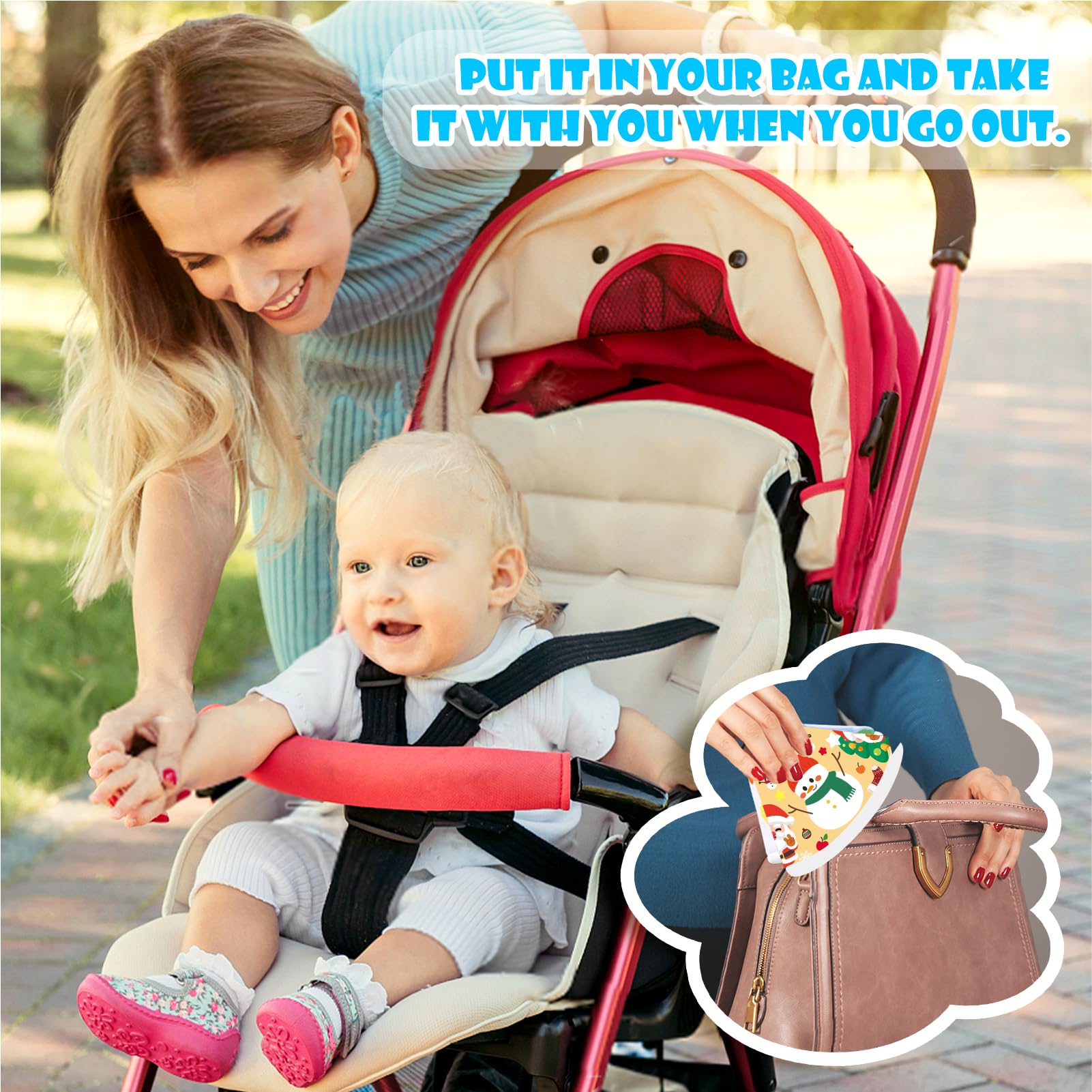 Coperture protettive per pipa per bambini riutilizzabili con forte assorbimento dell'acqua accessorio cambio pannolini regalo neonati