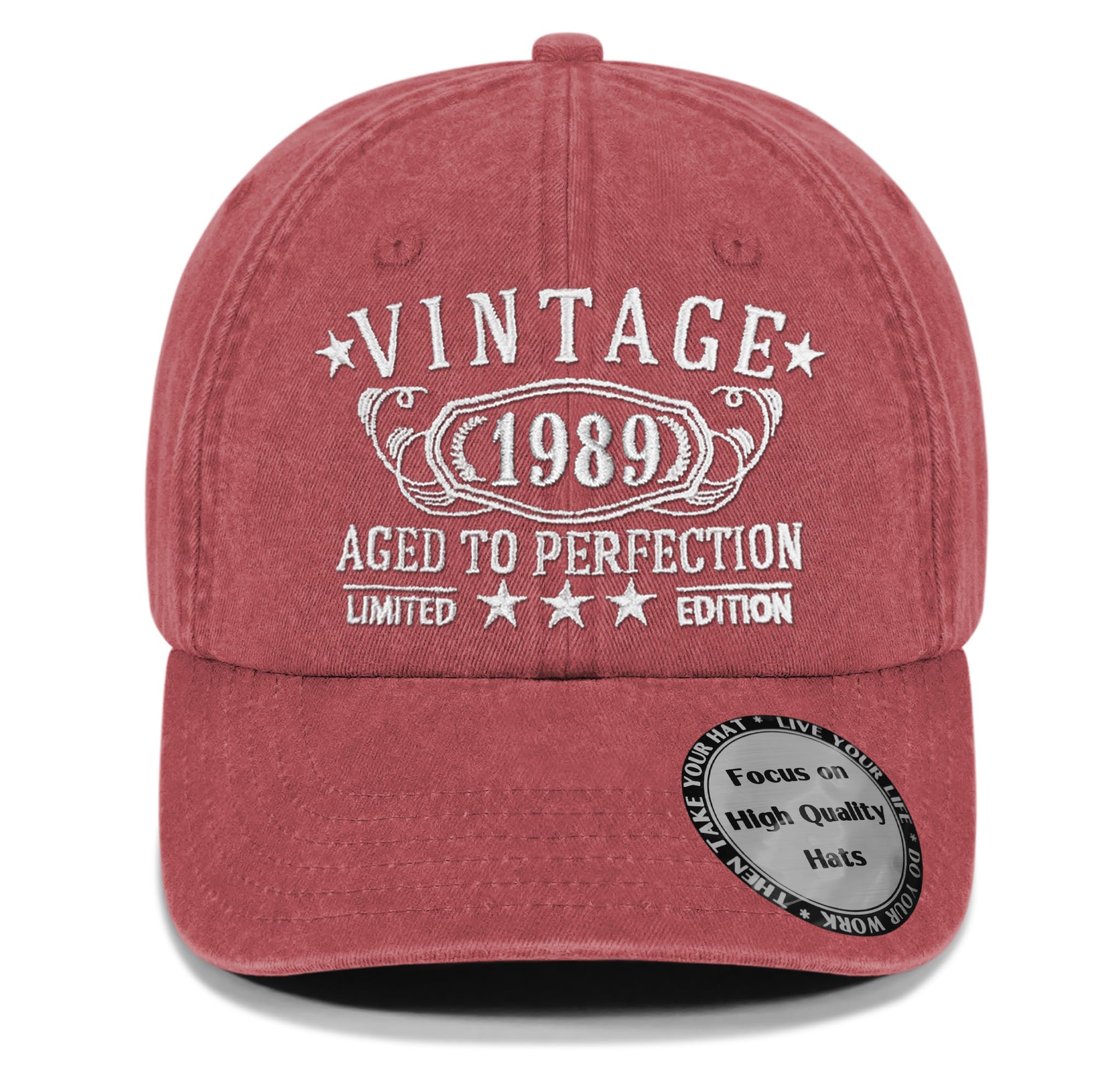 Birthday Gifts for Men Women, Personalized 30th - 100th Birthday Gifts, 1926-1996 Vintage Hat…
