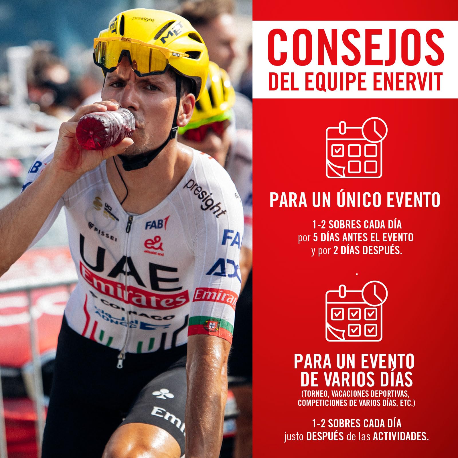 Enervit Magic Cherry, Suplemento con Extracto de Cereza, Antioxidante, Para la Recuperación Muscular y Esfuerzos Intensos, 300mg de Polifenoles, 50mg de Antocianinas, Sin Azúcar, Vegano, 10 Sobres