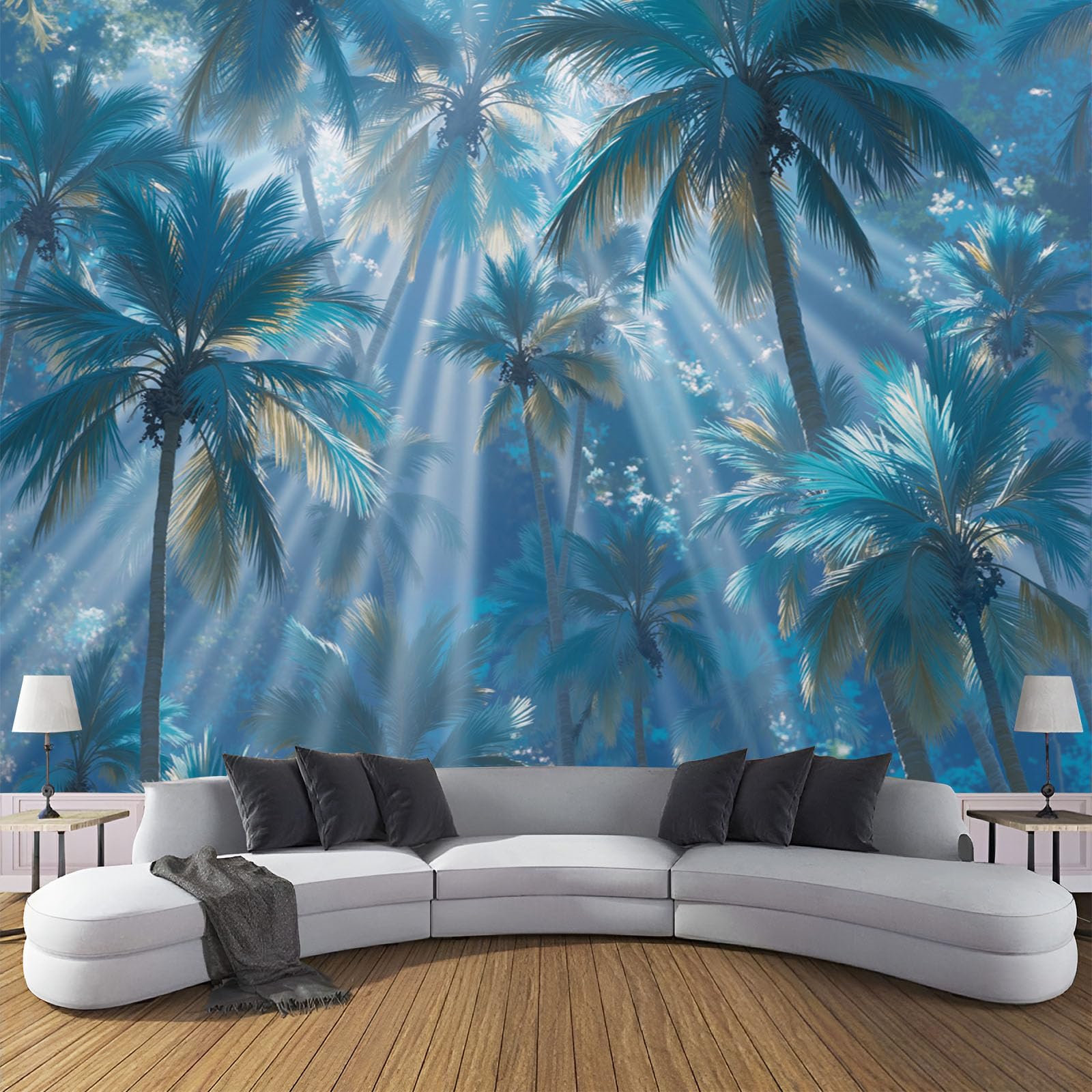 Papier Peint Jungle pour Illuminer un Salon Sombre et Grandir une Chambre 3D