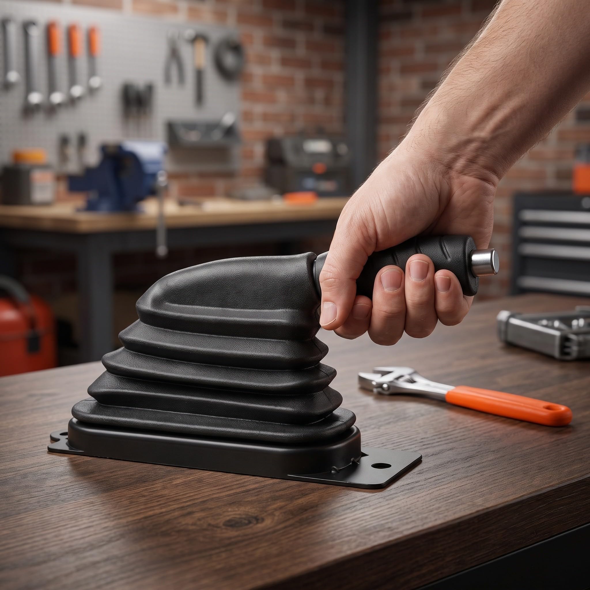 Lurrose Leva Del Freno Idraulica per Triciclo Elettrico E Scooter | Leve Del Freno di Ricambio per E-bike, Leva Del a Mano Regolabile per Veicoli da Pendolare, Colore Nero