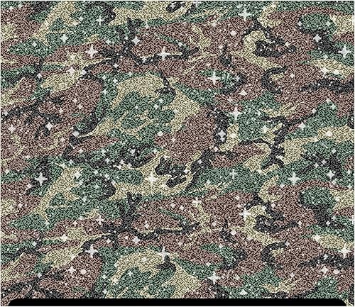 Miniatura 5 de Camuflaje Estampado Glitter HTV (13.33" x 36") - Camuflaje Rosa