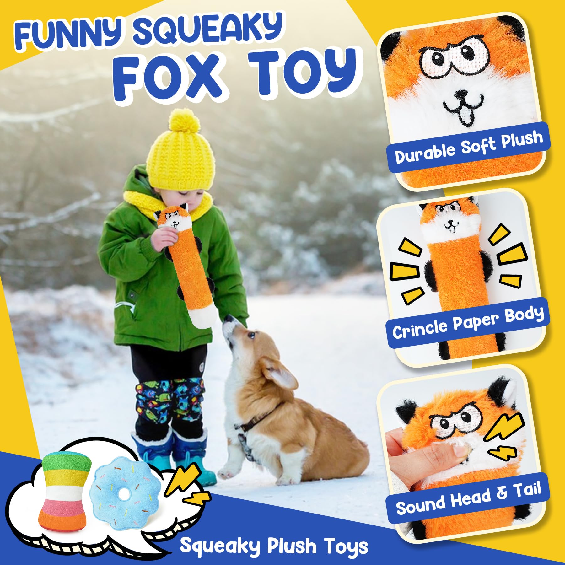 Puppy Toys for Teething, 9 Pack Interactive Dog Toys for Small Dogs, Puppy Chew Toys for Boredom with Rope Toys, Treat Ball and Cute Squeaky Toys