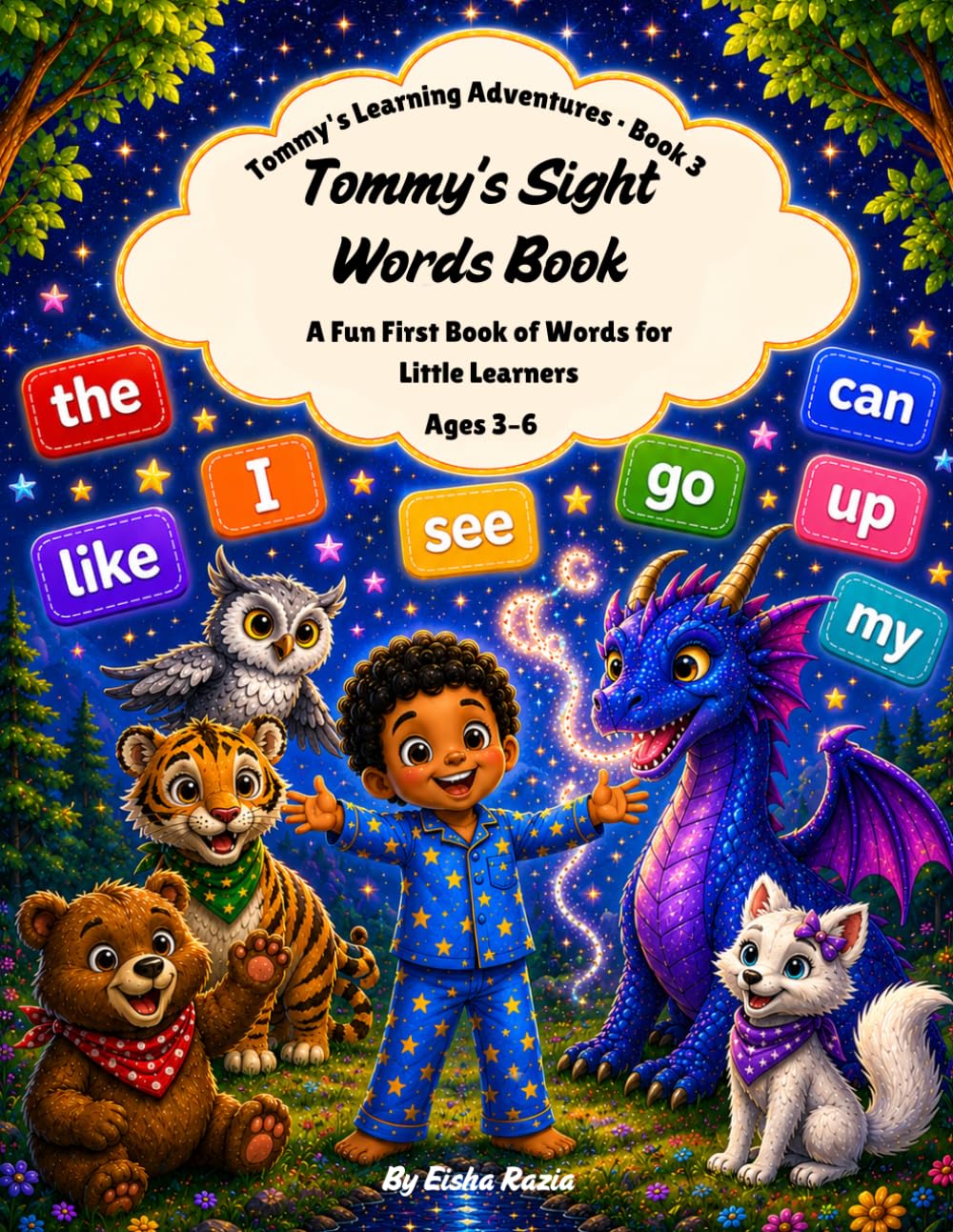 Tommy's Sight Words Book: A Fun First Book of Words for Little Learners (Tommy's Learning Adventures)