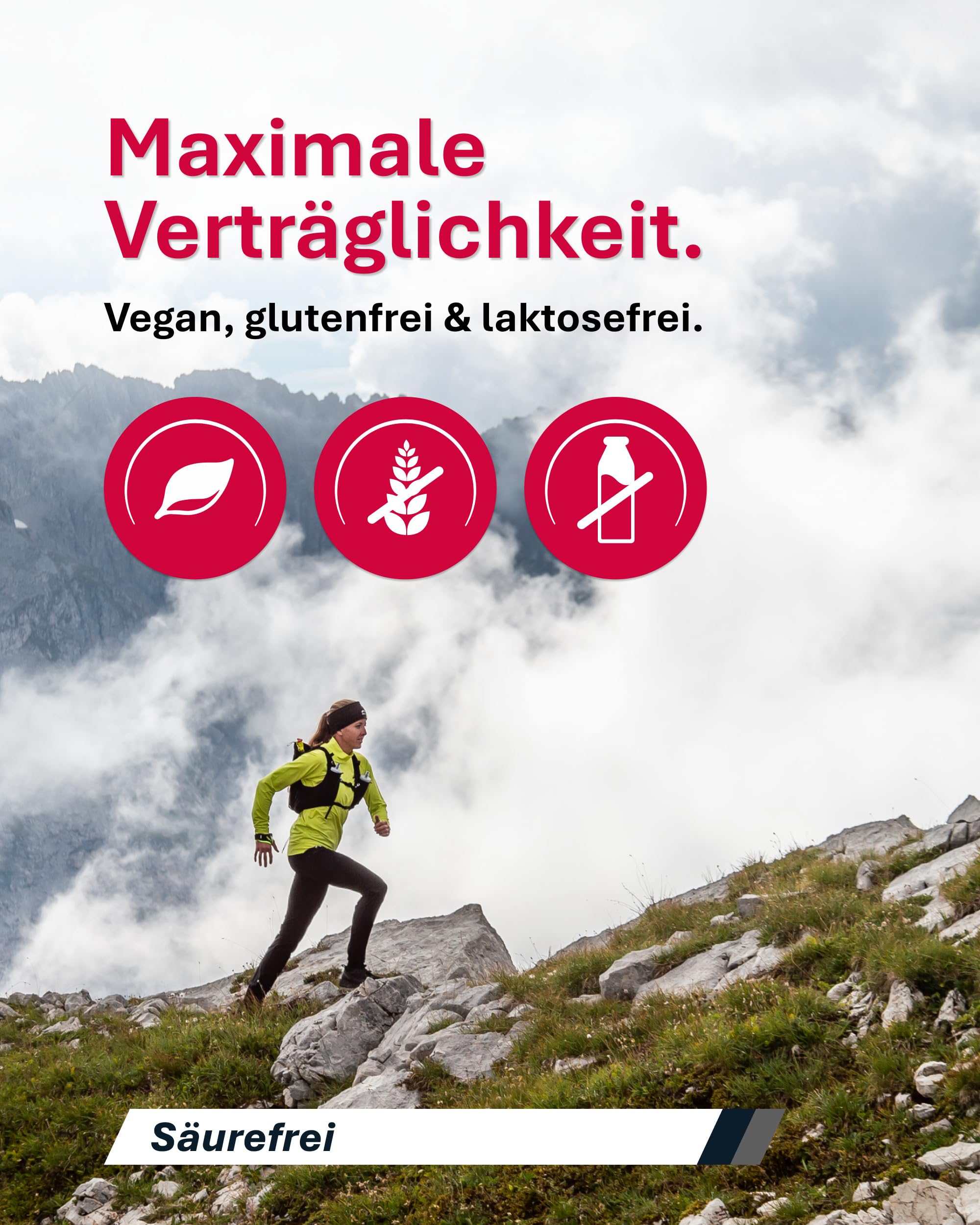 SPONSER Salt Caps - 120 Salz Kapseln - Vegane Elektrolyt-Kapseln Sport - Elektrolytmischung für Ausdauer & Hitze - Gluten- & Laktosefrei - Ohne Zucker für Lange Belastungen & Low Carb Training
