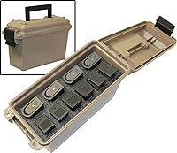 Vista 6 de MTM AC5C - Caja de munición para 5 latas, mini y MTM TMCHG, pistola táctica