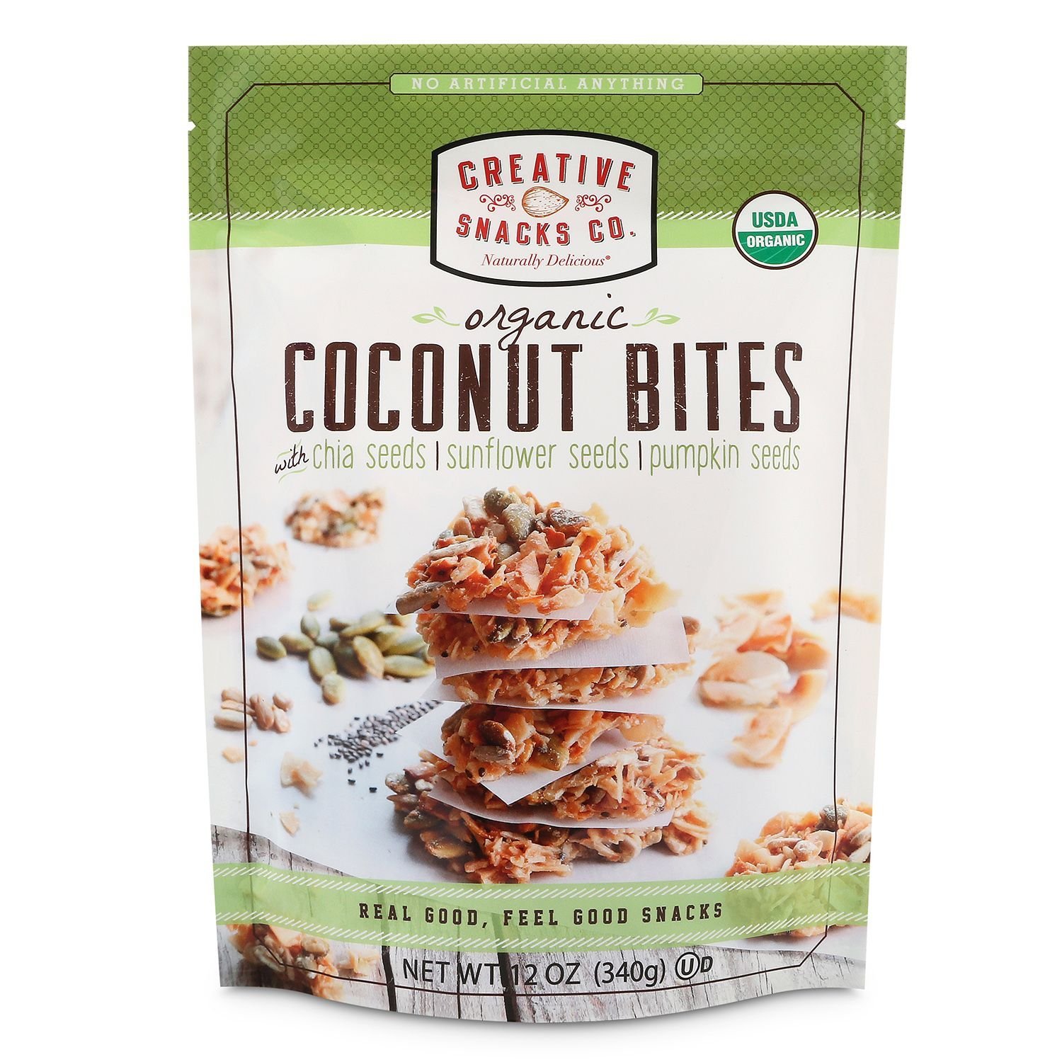 Creative Snacks Organic Coconut Bites (12 oz.)