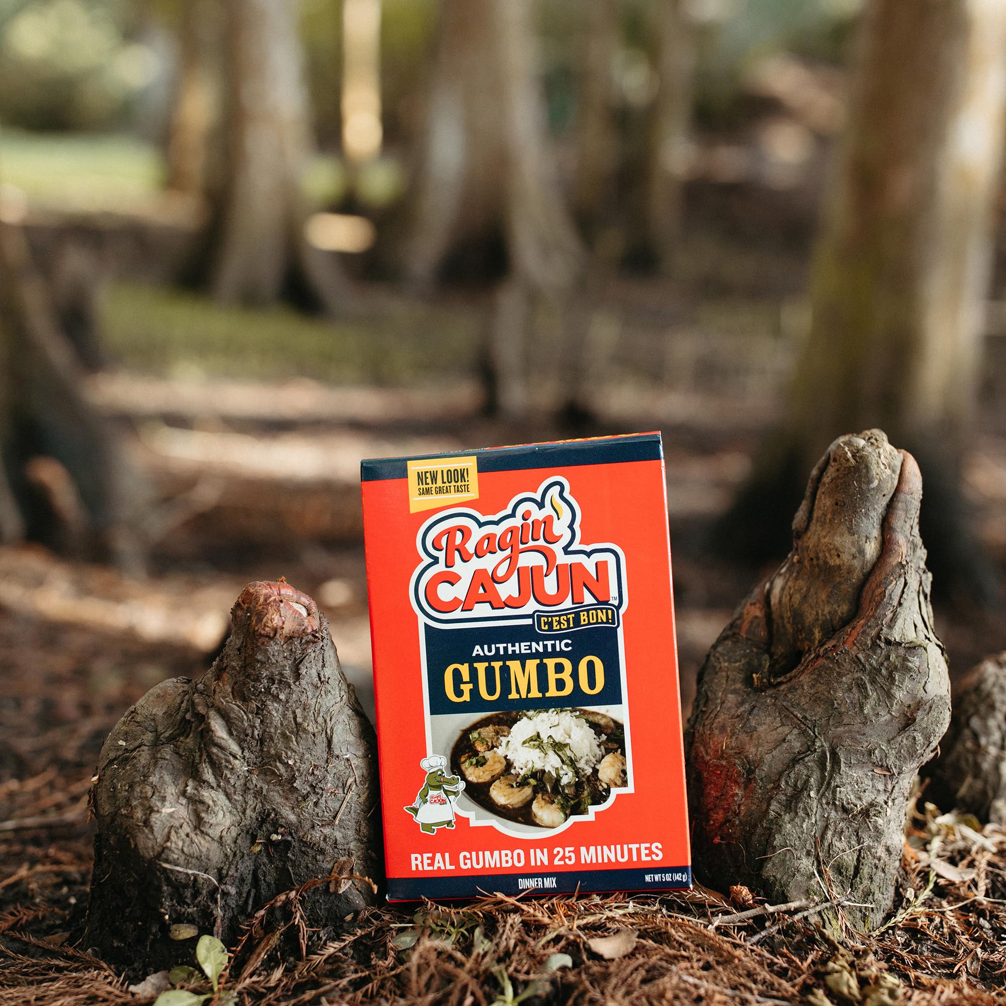 Amazon.com : Ragin' Cajun Authentic Gumbo Mix - 5 oz Box, Pack of