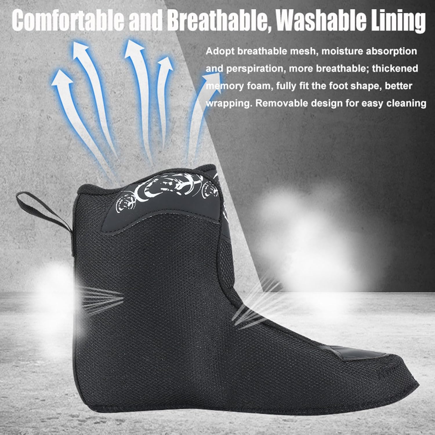 Adult Inline Skates for Men Women, Speed Skates with 3 x 110mm Wheels, Professional Roller Skates for Outdoor, Racing Skates Female Male Unisex