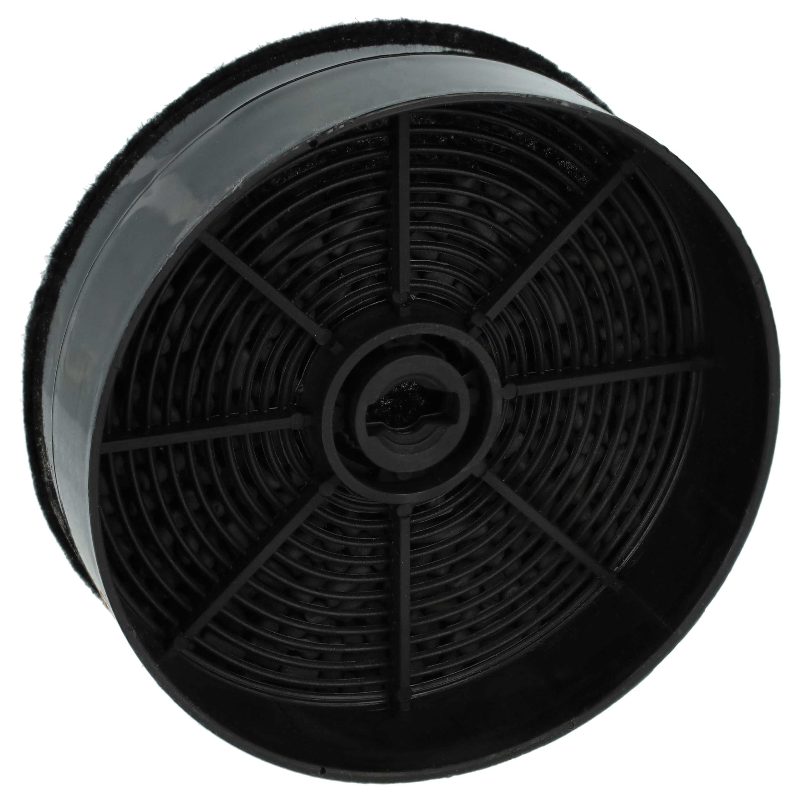 vhbw Activated Carbon Filter Replacement for FABER F23, 112.0556.527, F21, 112.0506.172 for Extractor Hood - 12.4 cm