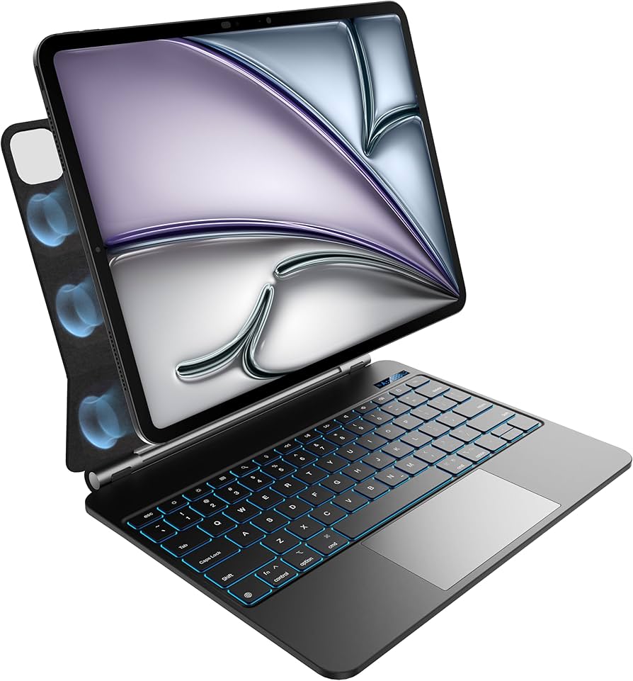 Amazon.com: nimin Keyboard Case for 2024 iPad Air 13 and iPad Pro