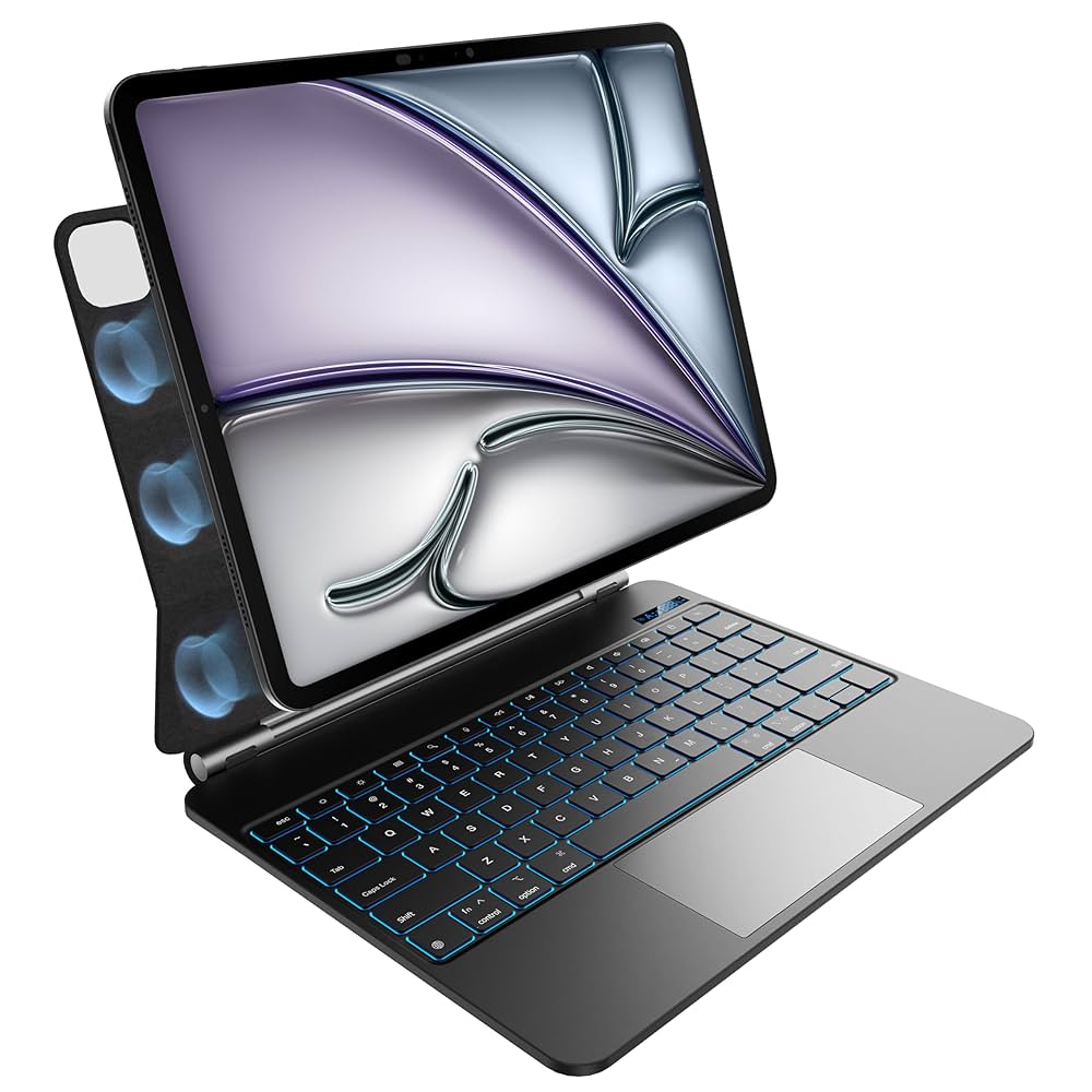 iPadアクセサリー Magic Keyboard iPad Pro 12.9 iPad Air 13 Amazon.com: nimin Keyboard Case for 2024 iPad Air 13 and