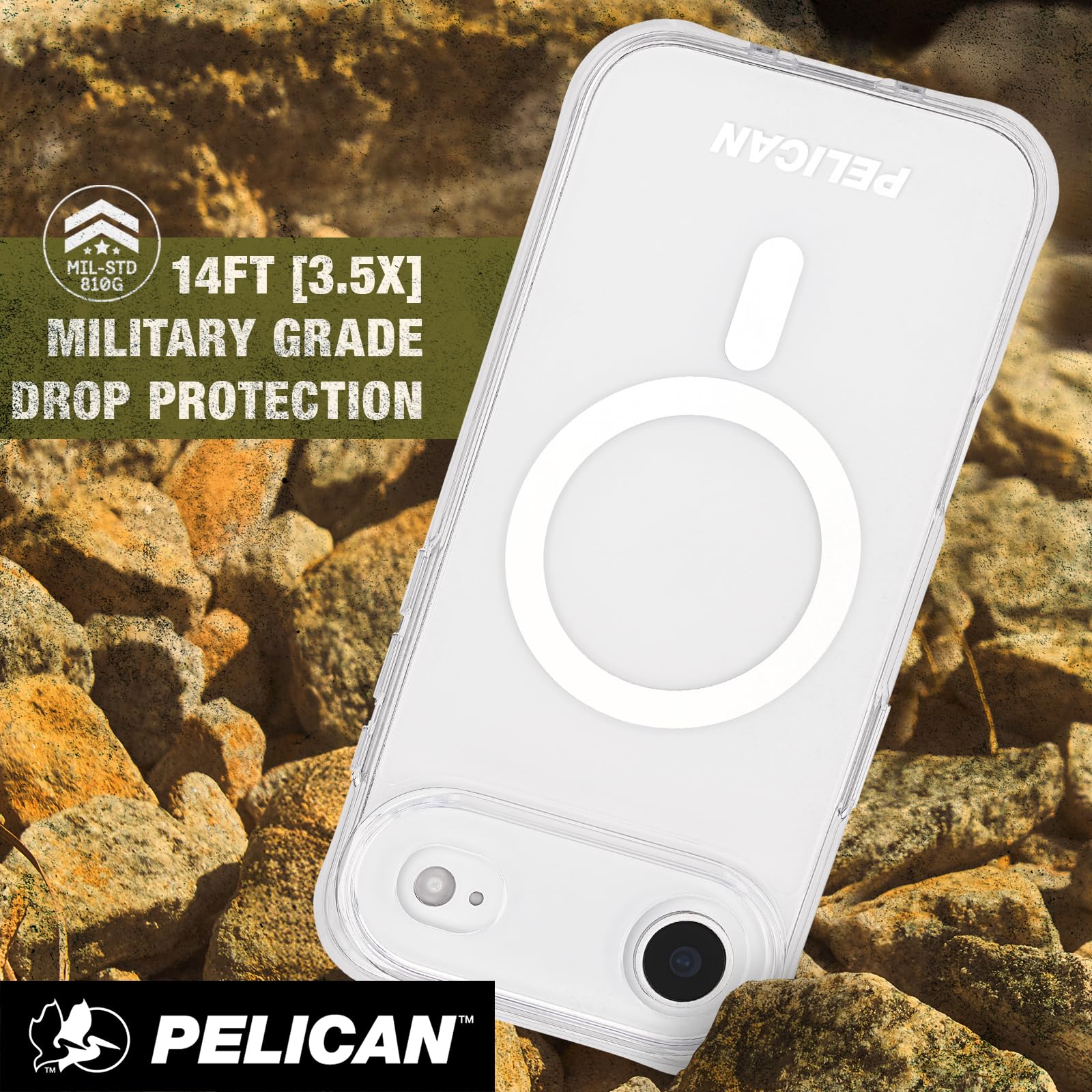 Amazon.co.jp: PELICAN ペリカン iPhone Air用 ケース クリア