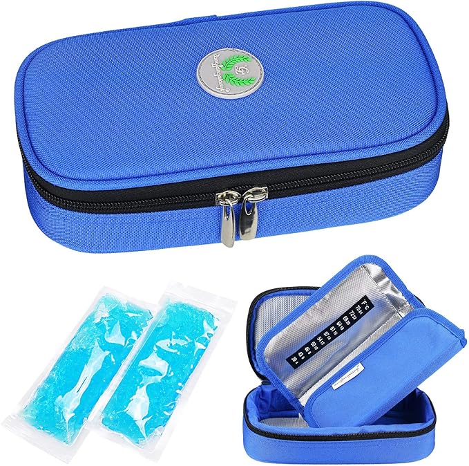 YOUSHARES Insulin Cooler Travel Case Medicine Cool Bag Medication
