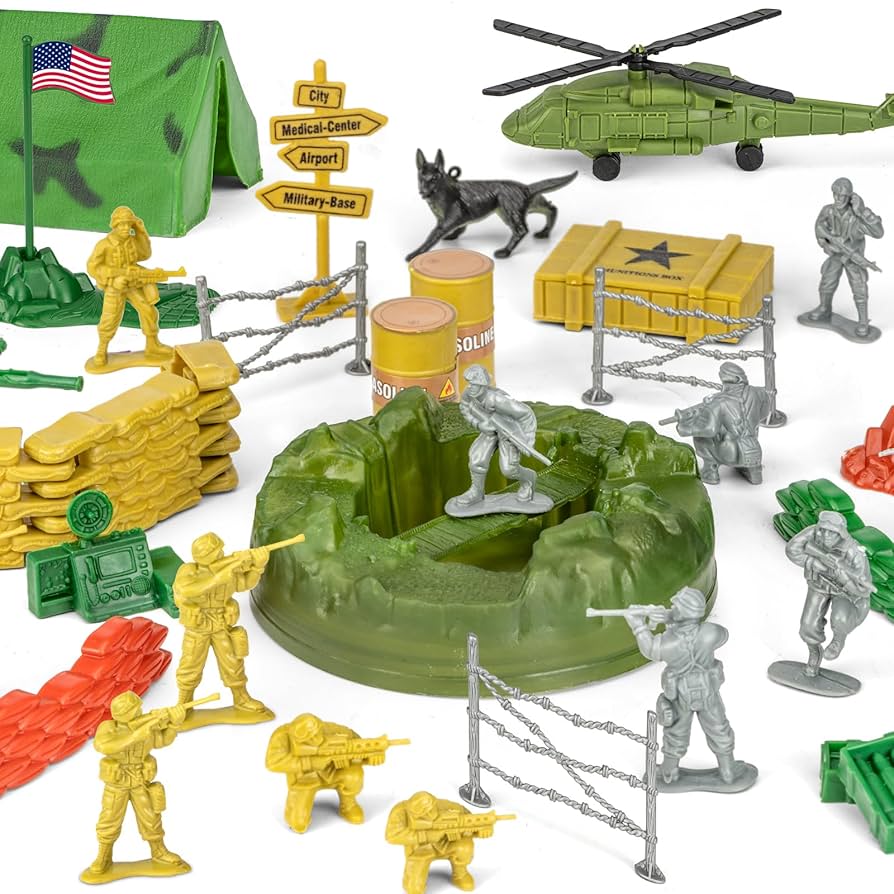 Amazon.com: TikOnsYol 100 Pcs Army Men Toys for Boys with