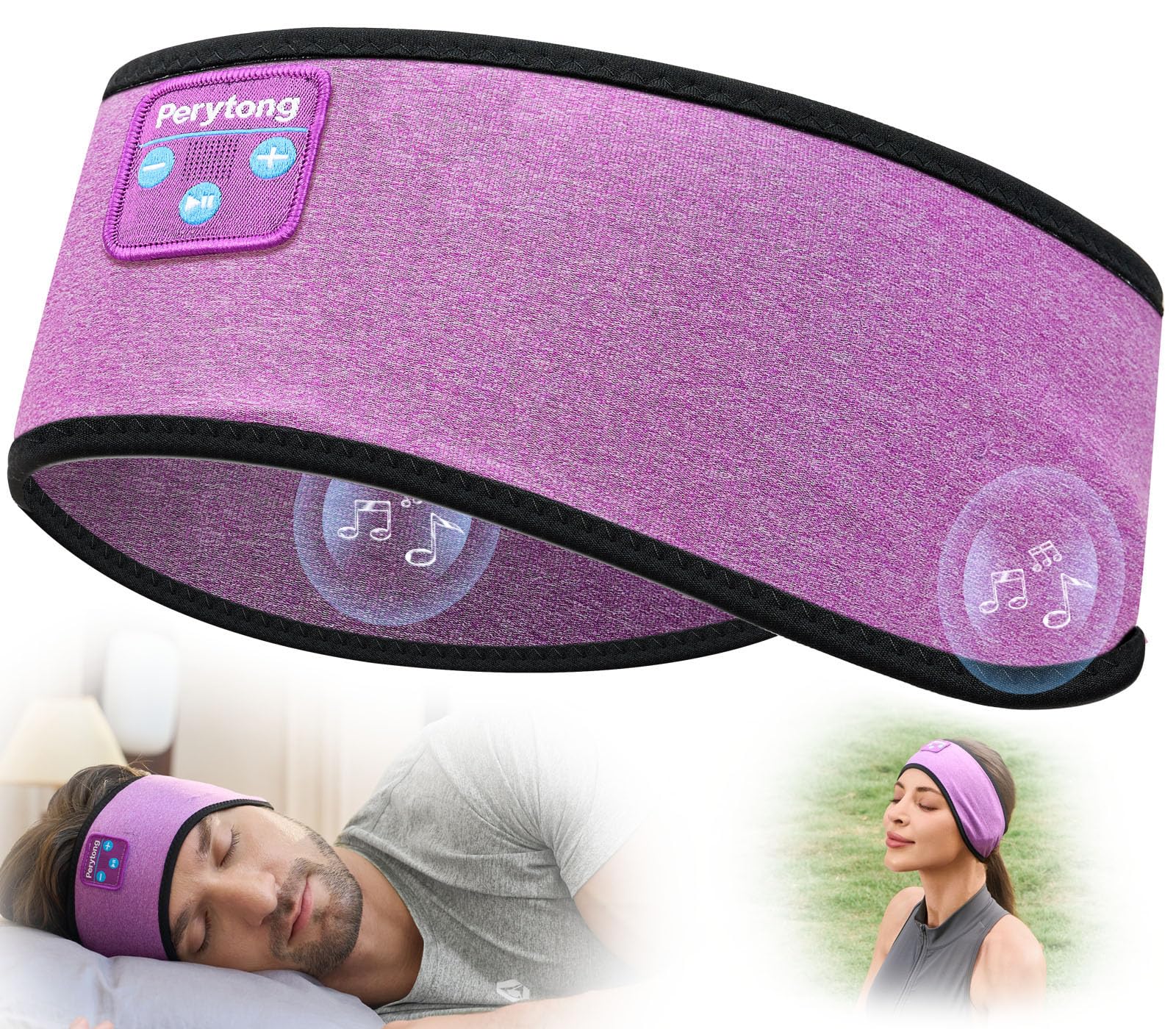 56% Off Perytong Sleep Headphones Bluetooth Headband