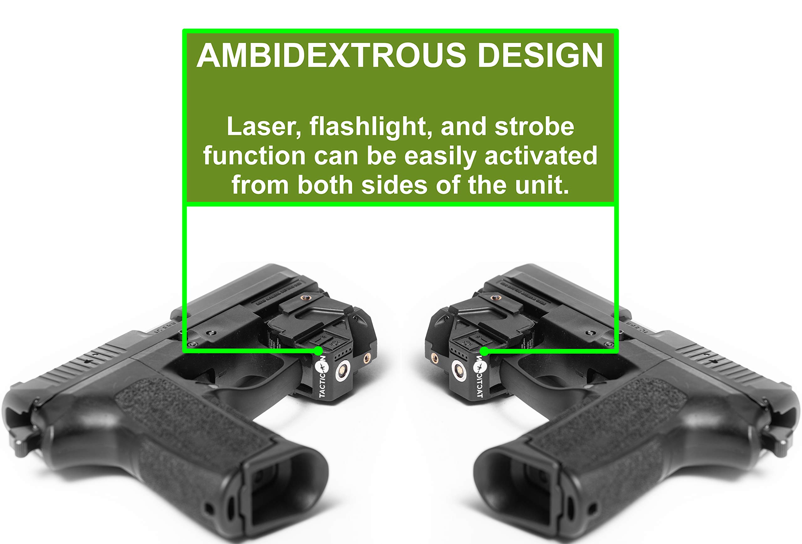 Firefly V2 Flashlight Laser Sight Strobe Function Combat Veteran