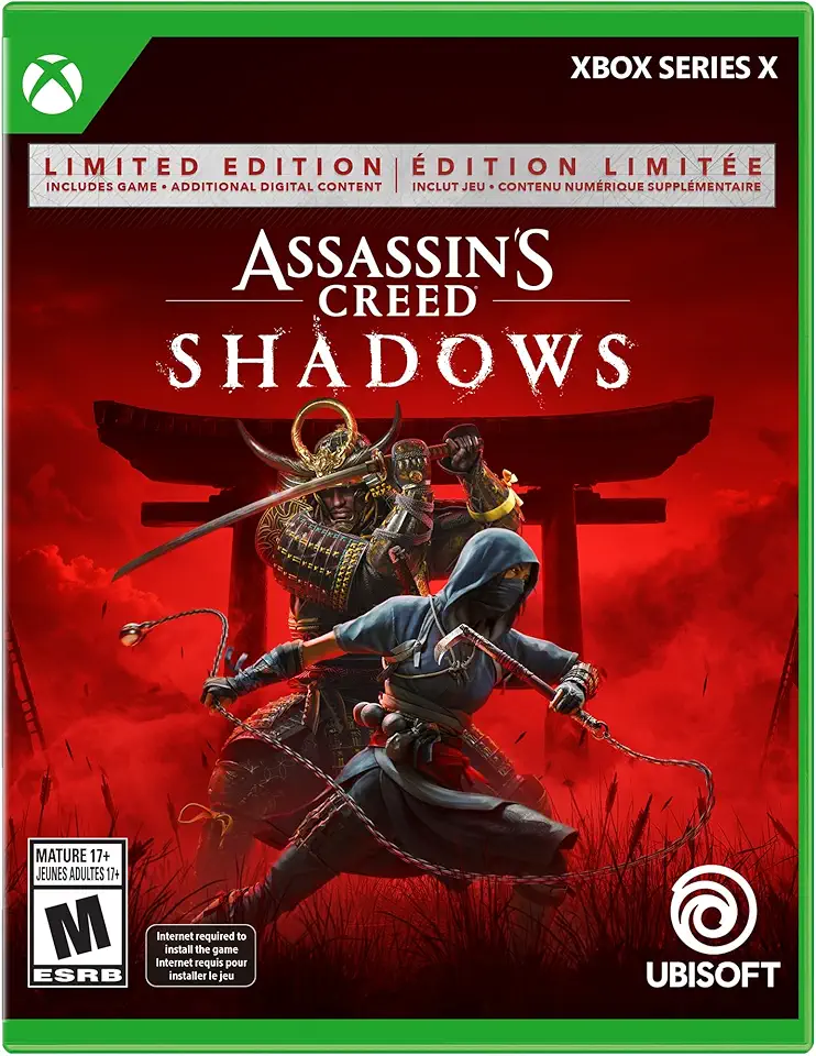 Assassins Creed Shadows Edição Limitada Apenas Xbox Series X