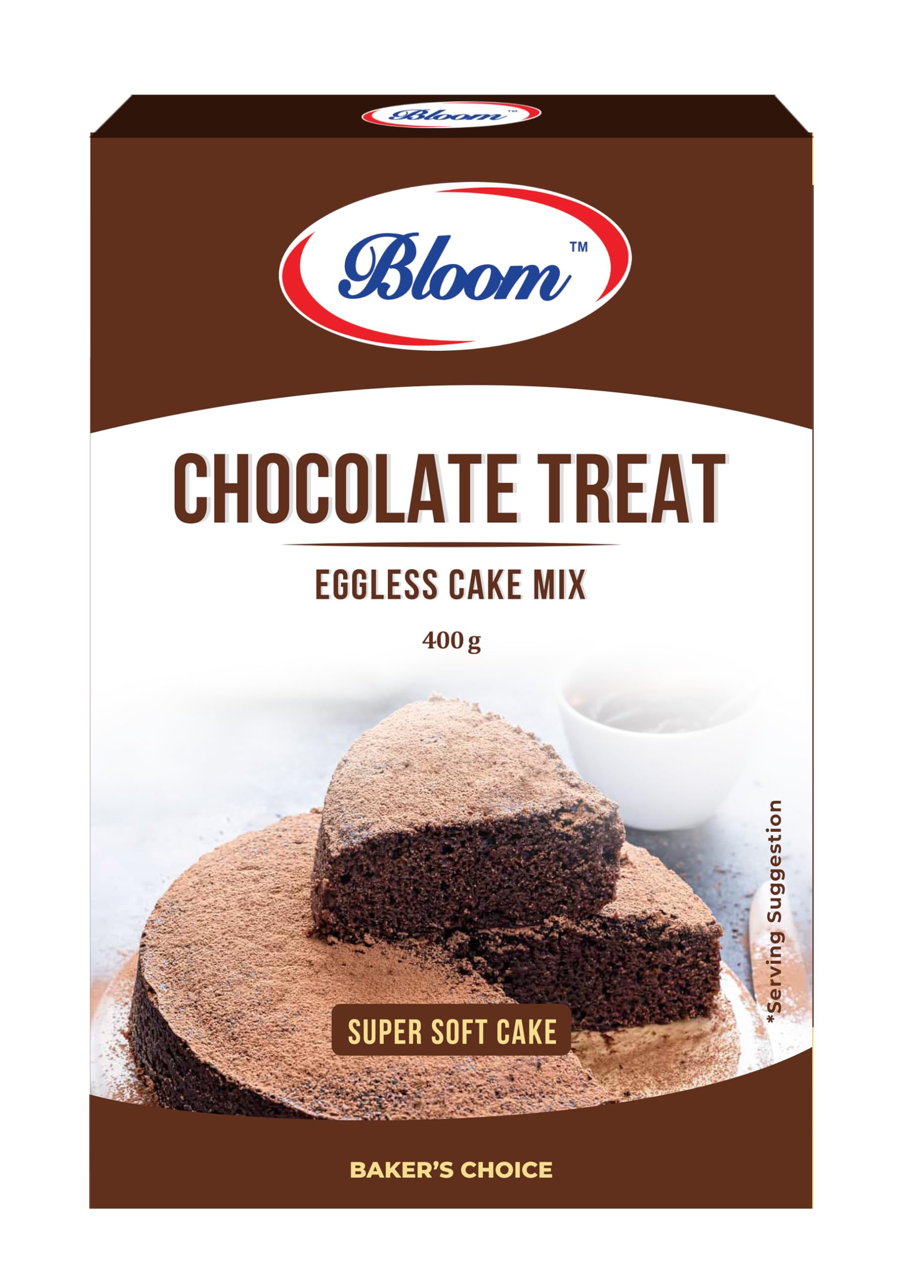 Bloom Eggless Chocolate Cake Mix 400gm (Pack of 1) - Double Delight, Smooth Texture, Irresistible Taste, Effortless Baking Experience (B0D57BFL75) Amazon Price History, Amazon Price Tracker