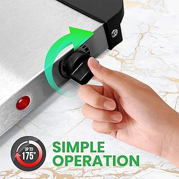 NutriChef 2 Pot Electric Slow Cooker Crock Pot Food Warmer, Steel (PKBFWM26)