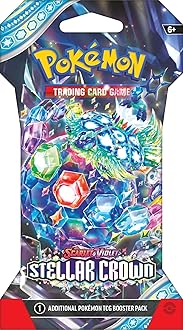Pokemon TCG Scarlet & Violet 7 Stellar Crown Blister Pack
