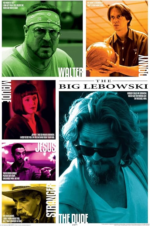 Best Big Lebowski Quotes Amazon.com: Nmr 241046 Big Lebowski Quotes Decorative Poster: The Big  Lebowski Movie Poster: Posters & Prints