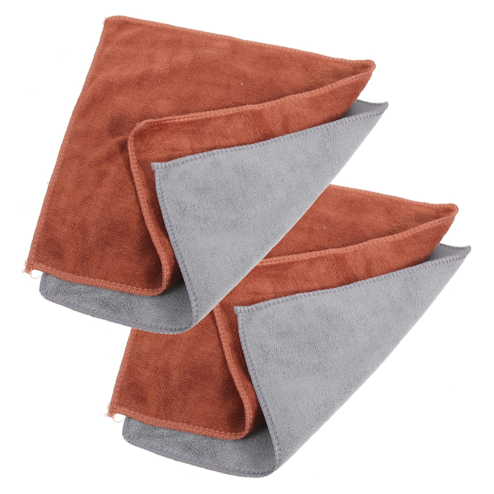 KOMBIUDA 12pièces Serviettes De Nettoyage Microfibre pour Bar à Café Chiffons Absorbants pour Machines à Café Vaisselle Et De Cuisine