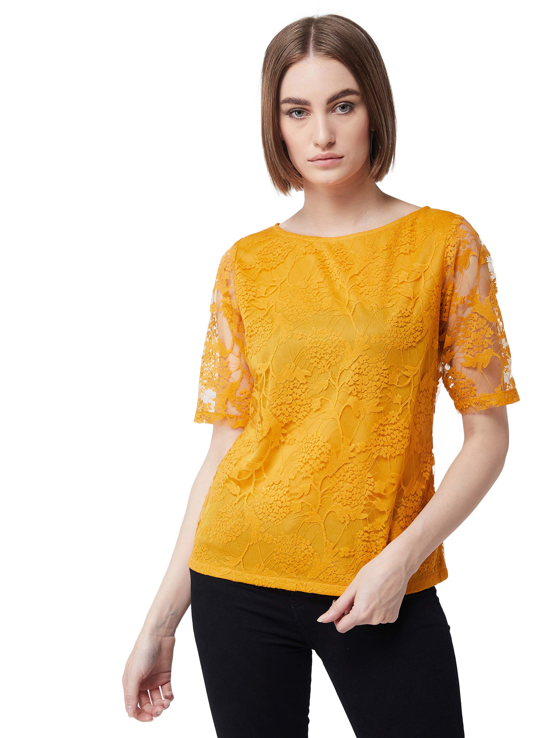 MISS OLIVEWomen's Floral Slim Shirt