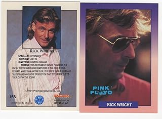 Rick Wright PINK FLOYD 1991 ROCKCARDS Trading Card