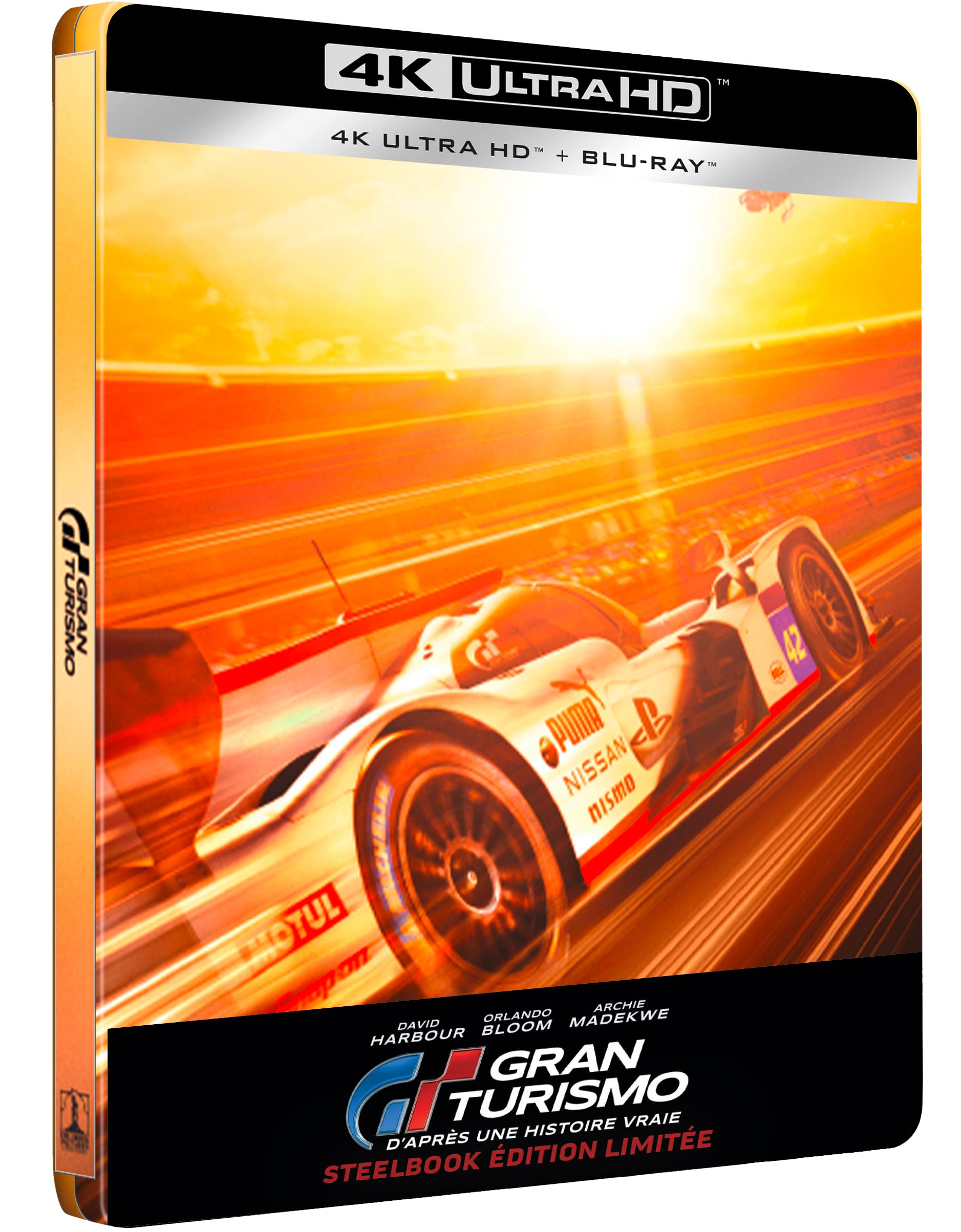 Gran Turismo [4K Ultra HD + Blu-Ray-Édition boîtier SteelBook]