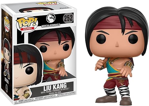 Funko Pop Games Mortal Combat - Figura de vinilo coleccionable de Liu Kang