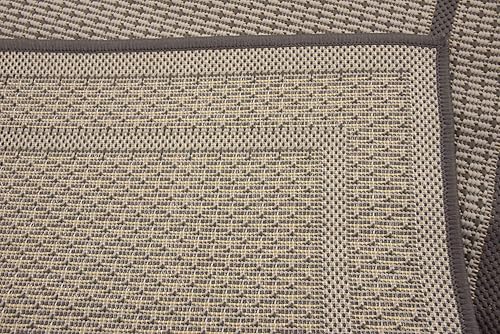 Miniatura 7 de Unique Loom - Alfombra de transición marroquí para interiores y exteriores, color beige (7 x 10 pies)