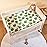TILLYOU Mini Crib Sheets Fitted 2 Pack, Pack and Play Sheets for Toddler Mattress, Soft and Breathable 38x 24 Pack n Play Mattresses Cover, Green Apple & Fruit Green